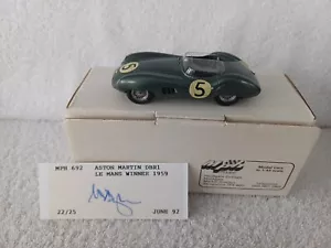 Tim Dyke MPH Models Resina 1/43 Aston Martin DBR1 Le Mans Winner 1959 Ltd Ed Auto - Foto 1 di 15