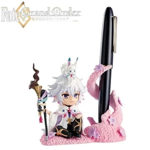 RE-MENT Fate/Grand Order Babylonia DesQ Desk Figure Mini Toy Merlin Pen Stand - Picture 1 of 9
