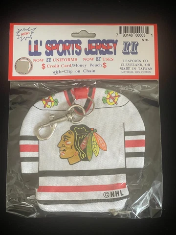 Lil' Sports Jersey II NHL Licensed Hockey Credit Card/Money Pouch Pick Your Team Cover