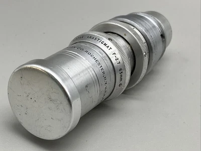 Lente de cine Kodak Anastigmat 63 mm f/2,7 montaje S vintage Foto 1 de 4