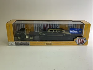 M2 Machines Auto-Haulers 58 Chevrolet LCF & 57 Bel Air Gold Chase Walmart Excl. - Picture 1 of 6