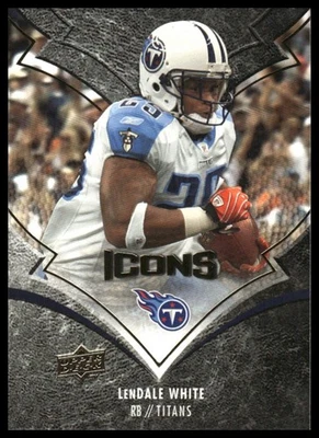 2008 Upper Deck Icons #96 LenDale White [GOATCARDS] - Image 1 of 2