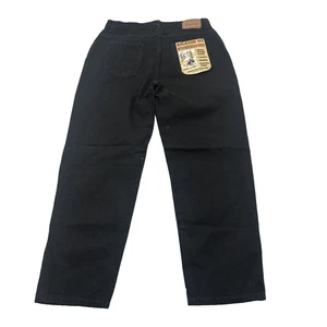 NEU Open Trails Dark Stone Washed schwarze Herrenjeans Gr. 34x29 schwer robust Vintage - Bild 1 von 7