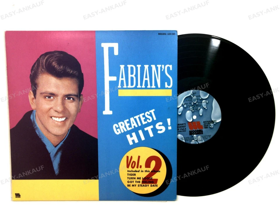 Fabian - Fabian's Greatest Hits Vol. 2 JPN LP 1982 '* - Image 1 of 1