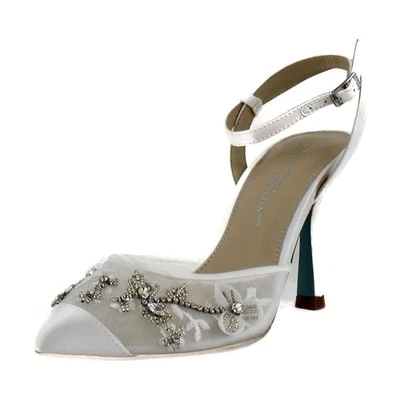 Betsey Johnson Micki Womens Heels Ivory - Image 1 of 4