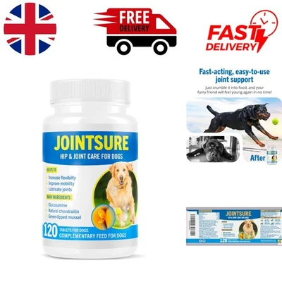 120 Count Natural Joint Supplements for All Dogs - Vital for Mobility & Strength - Image 1 of 4