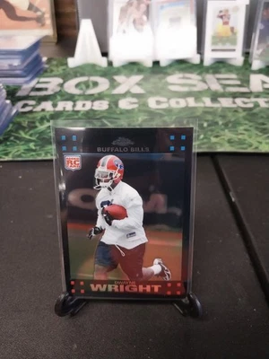 2007 Topps Chrome - Dwayne Wright #TC189 (RC) - Image 1 of 2