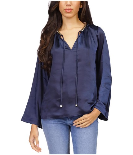 Camicetta tunica donna Michael Kors in raso a campana