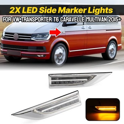 Seitenblinker Blinker Chromblende für Transporter Multivan T6 2015-2019 - Bild 1 von 4