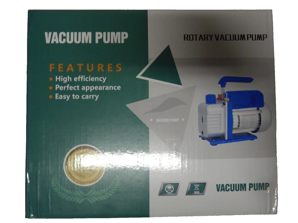 Vakuumpumpe Unterdruckpumpe 70 l/min Kompressor Pumpe Klimaanlagen Vacuumpumpe