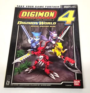 Digimon World 4 BradyGames Guía Oficial de Estrategia: PS2, Xbox, GameCube - En muy buena condición - Imagen 1 de 8
