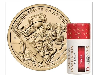 2025 TEXAS D - ROLL American Innovation "Brilliant Uncirculated" - Picture 1 of 1