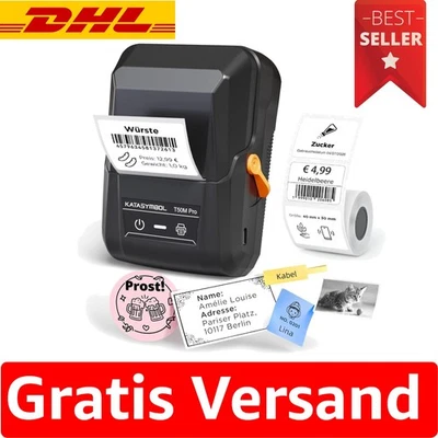 Supvan T50M Pro - Hochwertiger Etikettendrucker mit App für individuelle Designs - Bild 1 von 4