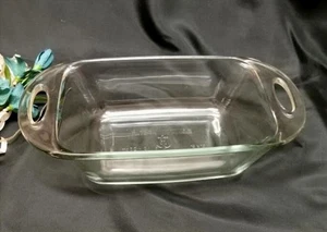 1017 Antike Anchor Hocking 60er Jahre Glas Kastenform - Bild 1 von 4
