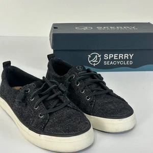 Sperry Crest Vibe Baja schwarze Damen-Sneaker STS88906 6,5 Freizeit-Slipper - Bild 1 von 12