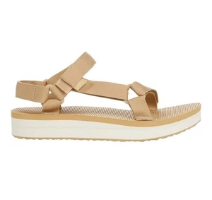 NEU TEVA DAMEN MITTELFORM UNIVERSAL SANDALE - GRÖSSE: DAMEN 8 - BEIGE - Bild 1 von 6