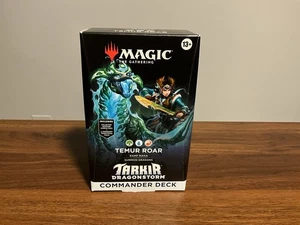 Tarkir: Dragonstorm Commander Deck - Temur Roar MTG Factory Sealed - Picture 1 of 3