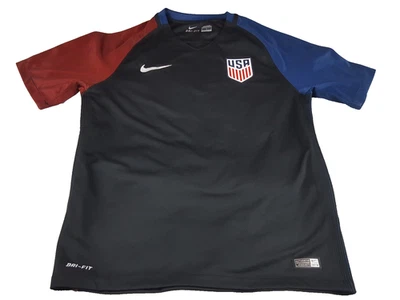Camiseta de fútbol visitante Nike para hombre talla mediana equipo EE. UU. 2016 724641-010 Juegos Olímpicos de Río Foto 1 de 4