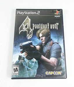 Resident Evil 4 PS2 PlayStation 2 Black Label - Complete CIB Black Label Version - Picture 1 of 4