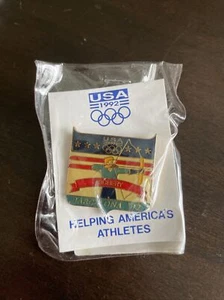 Team USA 1992 Barcelona Spain Olympic Archery Team Hat Pin. - New - Picture 1 of 2
