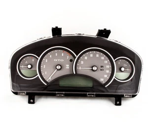 04-06 Pontiac GTO Holden Monaro 200mph Instrument Gauge Cluster Silver Gray - Picture 1 of 6
