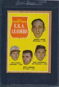 1962 Topps #056 NL ERA Leaders EX 62T56-50216-8 - Picture 1 of 1