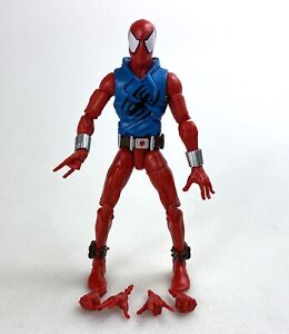 Scarlet Spider-Man Ben Reilly Marvel Legends Action Figure Complete Rhino Wave