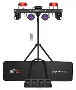 Chauvet DJ GIGBAR MOVE ILS Kit w/Moving Heads/Derbies/Washes/Laser/Strobe Lights - Picture 1 of 11