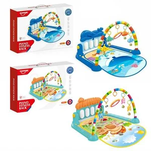 Gym Play mat Baby newborn Kids 3 in1 Fitness Music Lay Fun Piano boy girl - Picture 1 of 56