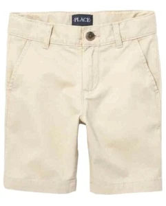 Boys NWT The CHILDREN'S PLACE Uniform Chino Shorts size 12 - Picture 1 of 2