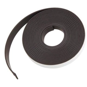 3M x 12.5mm FLEXIBLE MAGNETIC STRIP ROLL SELF STICKY BACK CRAFT PICTURE DOOR KEY - Picture 1 of 1