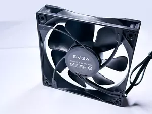 T1202512LN EVGA FX 120mm Fan 12VDC 0.3A Low Noise High Airflow - Picture 1 of 6