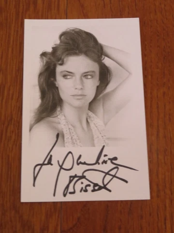 Jacqueline Bisset Autographed Hand Signed 3x5 Paper Photo The Deep Cover