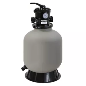 XtremepowerUS 16" Sandfilter Schwimmbad unterirdisch oberirdisch + 7 Wege Ventil - Bild 1 von 7