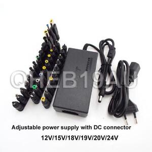 Adjustable AC TO DC 12V 15v 16v 18v 19v 24V 20V  Power supply Adapter For pc 26H