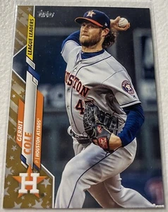 GERRIT COLE League Leaders Gold Star SP- Topps 2020 Factory Set- #2-Astros - Picture 1 of 2