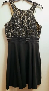 Speechless Womens Dress Solid Black Size 13 original Price 58$ - Picture 1 of 9