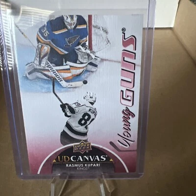 2021-22 Upper Deck Series 2 - UD Canvas Young Guns #C222 Rasmus Kupari (RC) - Image 1 of 2