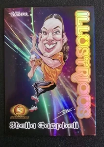 2024 Traders Luxe Cricket IL06 STELLA CAMPBELL Illustrious Perth Scorchers - Foto 1 di 2