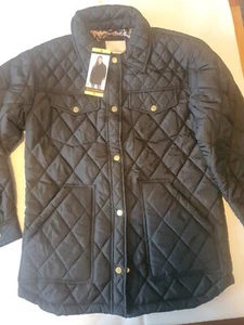 Weatherproof Ladies Quilted Jacket Size Small Black - Picture 1 of 9