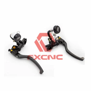 Cilindro maestro de palanca de embrague de freno hidráulico doble apto para motocicleta de carreras 300-1800cc - Imagen 1 de 5