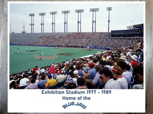 Imagen foto 8 X 10 MLB Toronto Blue Jays Exhibition Stadium CNE color - Imagen 1 de 1