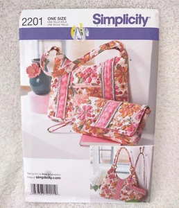 Simplicity Purse Bag Wristlet Pattern 2201 From 2011 - Picture 1 of 1