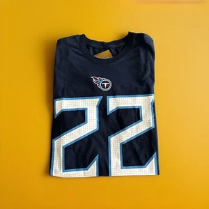 Tennessee Titans Derrick Henry #22 Nike T-Shirt Herren L Navy NFL Neu mit Etikett - Bild 1 von 9