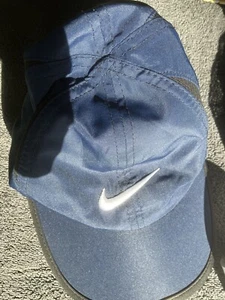 NIKE Hat Cap Kids 4/7 Blue Strapback Dri-Fit Featherlight - Picture 1 of 6