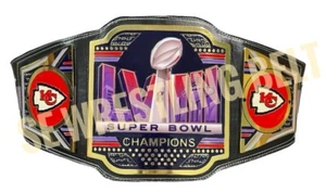KANSAS CITY SUPER BOWL WORLD HEAVYWEIGHT WRESTLING CHAMPION REPLICA TITLE BELT - Bild 1 von 5