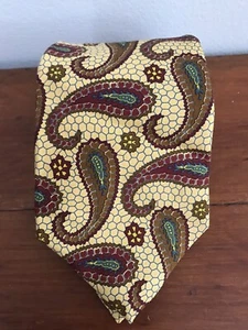 Paisley Tie Hand Made In England By Charles Hill Silks for Barney’s New York - Picture 1 of 3