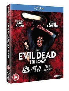 EVIL DEAD TRILOGY SERIES 1-3 COMPLETE COLLECTION 123 BOX SET SEALED BLURAY REG-B - Imagen 1 de 13