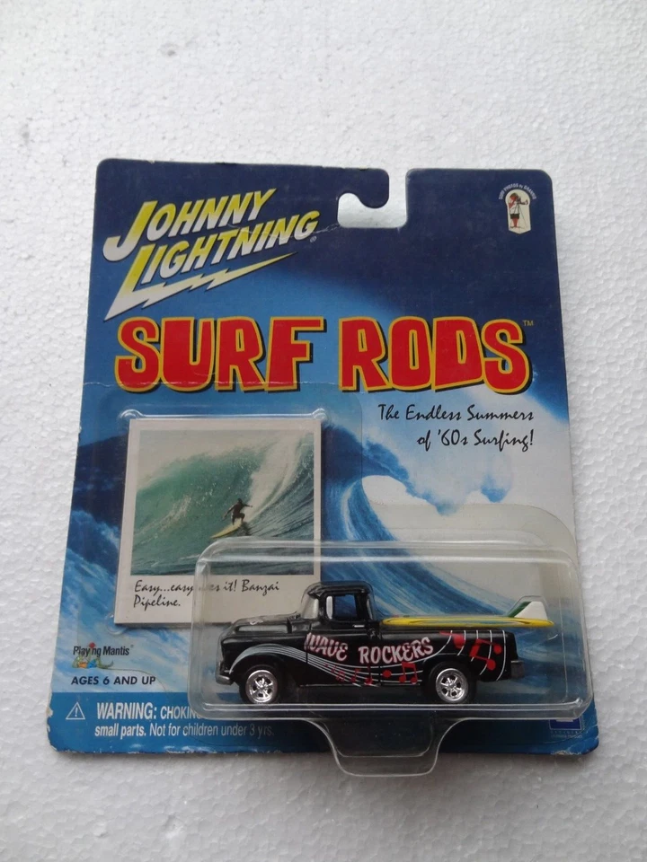 Johnny Lightning White Lightning Surf Rods Wave Rockers 1955 Chevy Cameo... Nuevo Foto 1 de 4