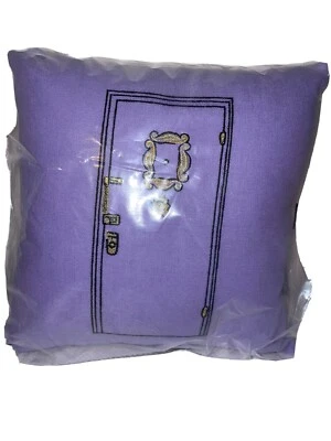 Pottery Barn FRIENDS Apartment Door PILLOW 25th Anniversary 12" NWT - Image 1 of 3